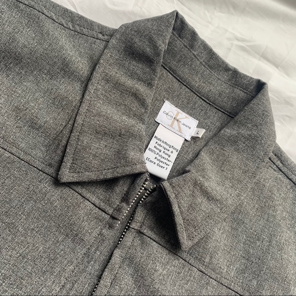 Calvin Klein Jeans Zip Up Jacket - Picture 3 of 3